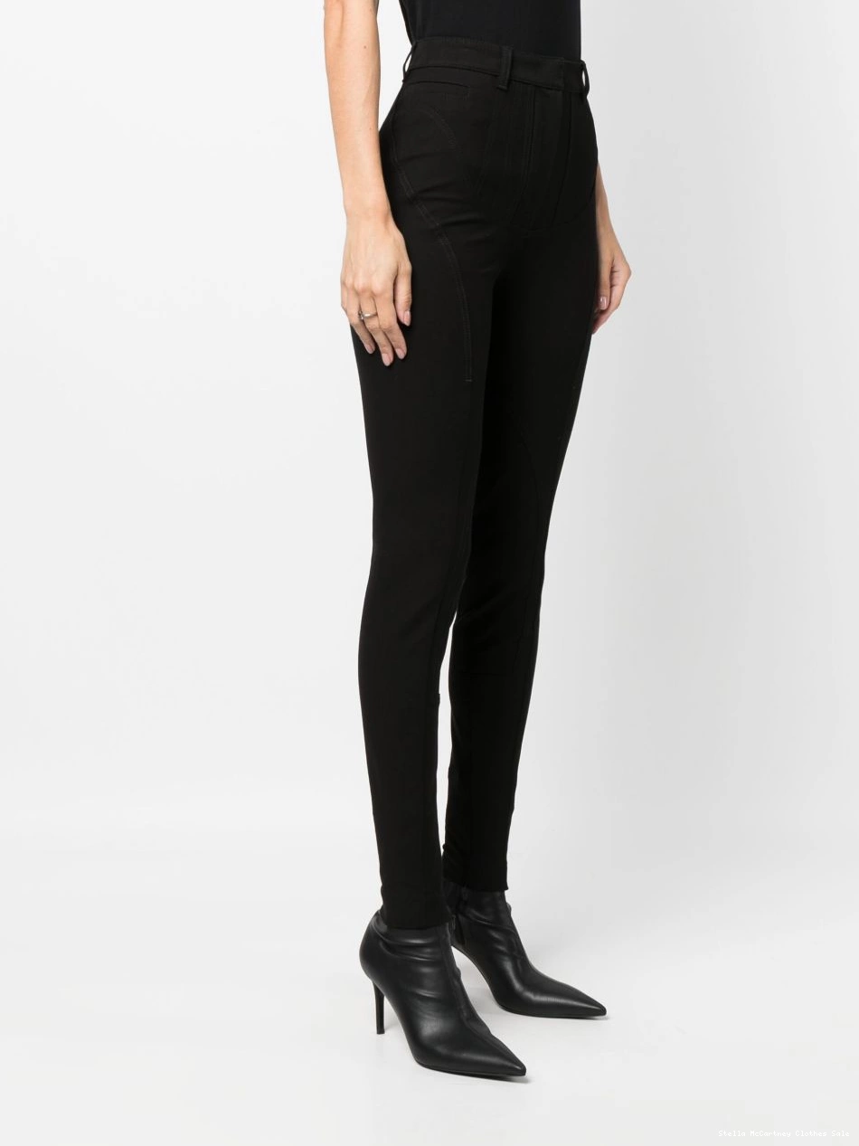 Cheap Stella Women skinny-cut panelled McCartney trousers 0701